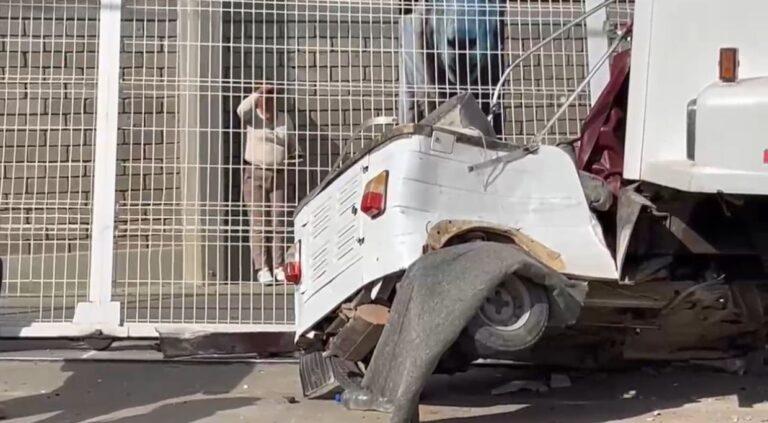 Tres personas muertas por accidente entre un volteo y un Mototaxi