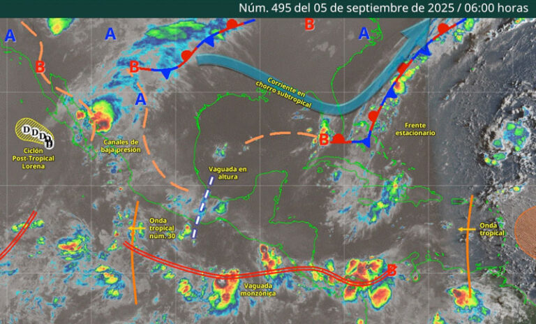 Se prevén tormentas vespertinas en #Oaxaca durante este viernes