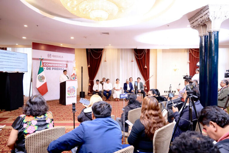 Destaca Gobernador Salomón Jara transformación de Oaxaca en primer año de gobierno de la Presidenta Claudia Sheinbaum