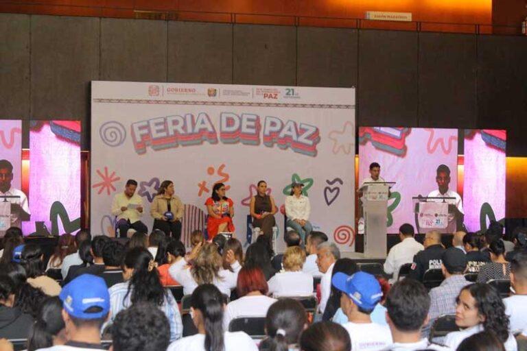 Inaugura Sego Semana y Feria de la Paz que abona a la convivencia y cohesión social de Oaxaca