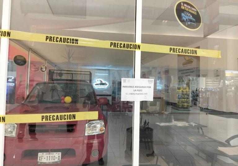 Aseguran inmueble donde operaba célula delictiva dedicada a defraudar con venta ilegal de vehículos
