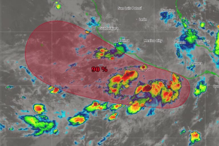 SMN advierte por posible ciclón tropical en el Pacifico: ¿Cuándo se prevé su formación?