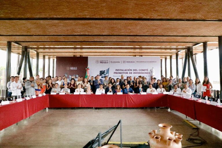 Instala Gobierno de Oaxaca Comité Promotor de Inversiones para potenciar desarrollo económico