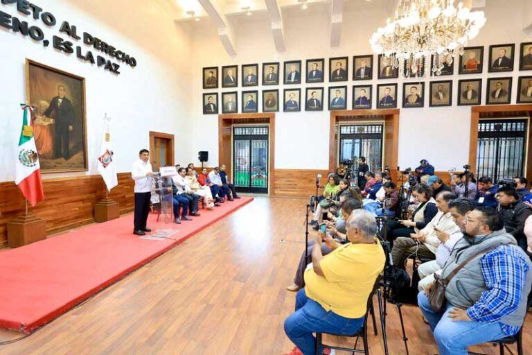Avala Gobernador de Oaxaca reforma a la Ley de Revocación de Mandato que recorta tiempo de organización