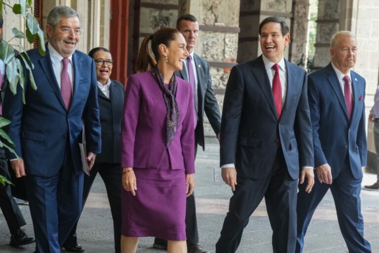“Resultado es bueno para el país”: Sheinbaum tras encuentro con Marco Rubio