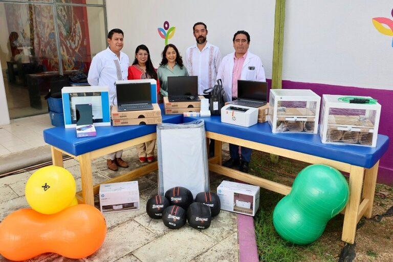 Actualizan DIF Oaxaca y SSO equipamiento del CREE