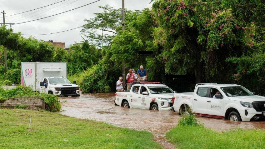 Lluvias de ayer impactaron a 31 de los 32 estados del país