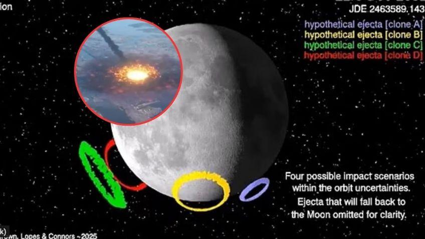 Emiten escalofriante actualización del asteroide 2024 YR4 con impacto en la Tierra