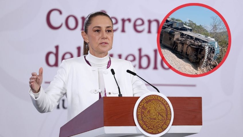 Habrá una reparación integral del daño a las víctimas del accidente del Tren Interoceánico: Claudia Sheinbaum