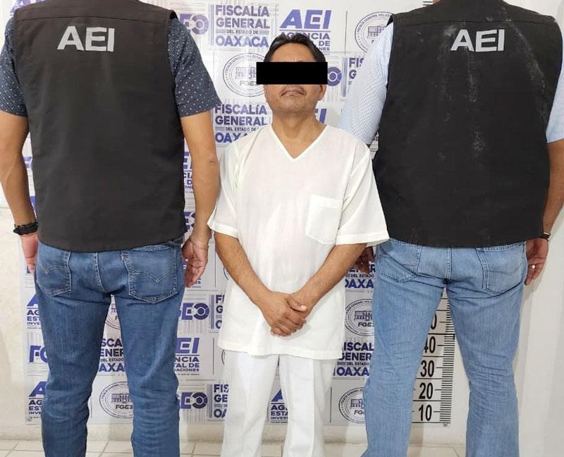 Fiscalía de Oaxaca ejecuta orden de aprehensión por despojo agravado de un terreno, cometido por un grupo de personas en el Istmo de Tehuantepec