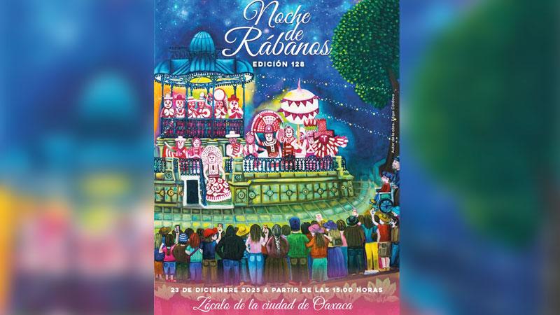 Últimos días para inscribirse al Concurso de Figuras de Rábanos, Flor Inmortal y Totomoxtle en el marco de la Noche de Rábanos 2025