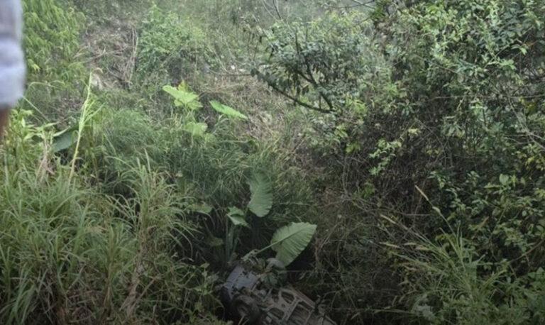 Pierde la vida autoridad municipal de Chapulapa y acompañante en accidente