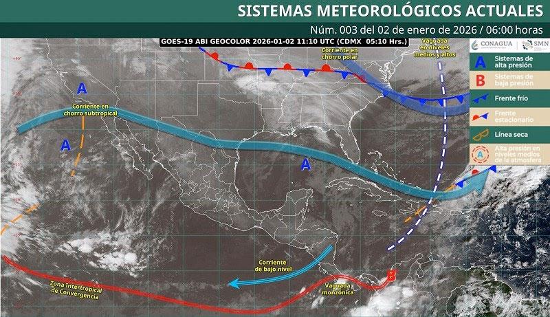 Prevé Protección Civil tiempo estable y descenso térmico nocturno en Oaxaca