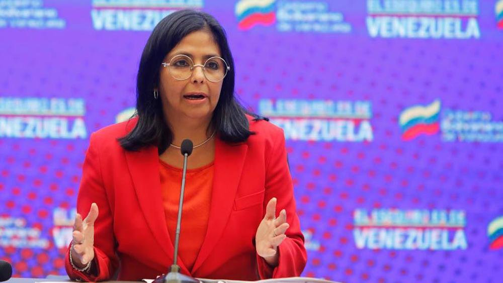Vicepresidenta de Venezuela desconoce el paradero de Maduro