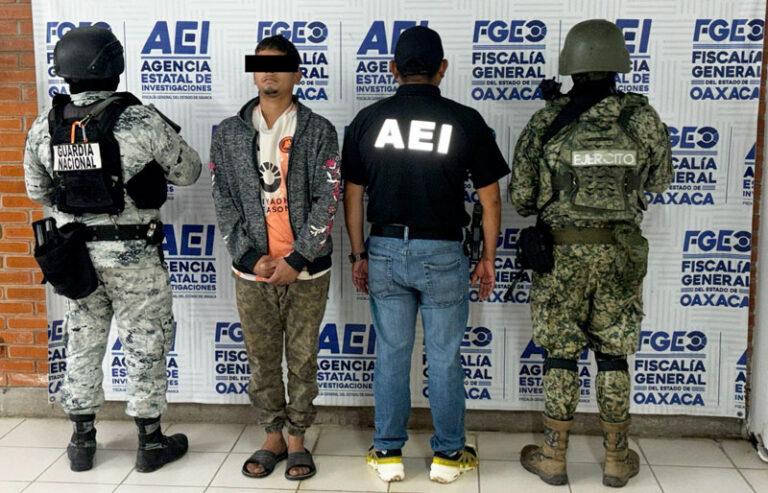 Grupo armado privó de la libertad y golpeó a una persona en Tuxtepec, por el caso, Fiscalía de Oaxaca detiene a A.P.L., alias “Papucas”