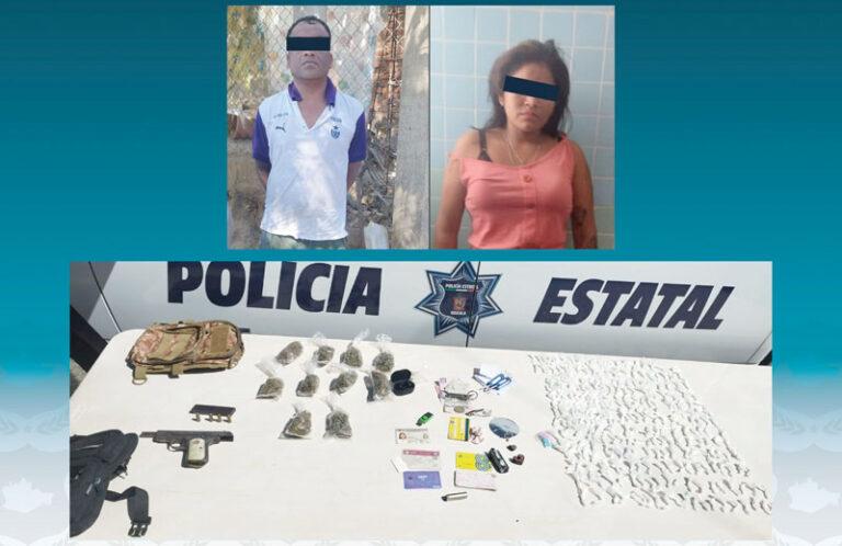 Detiene SSPC a presuntos narcomenudistas en Santiago Jamiltepec