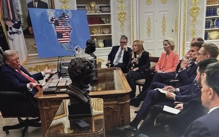 Trump publica imágenes con IA donde Venezuela y Groenlandia aparecen como parte de EU