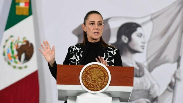 Claudia Sheinbaum pide a mexicanos acudir a vacunarse contra el sarampión