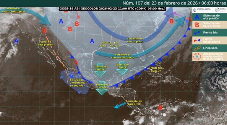 Pronostican chubascos fuertes y lloviznas aisladas en diversas regiones de Oaxaca