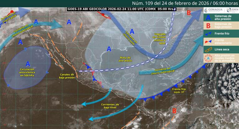 Este martes dominarán ambiente frío y vientos intensos en Oaxaca: Protección Civil