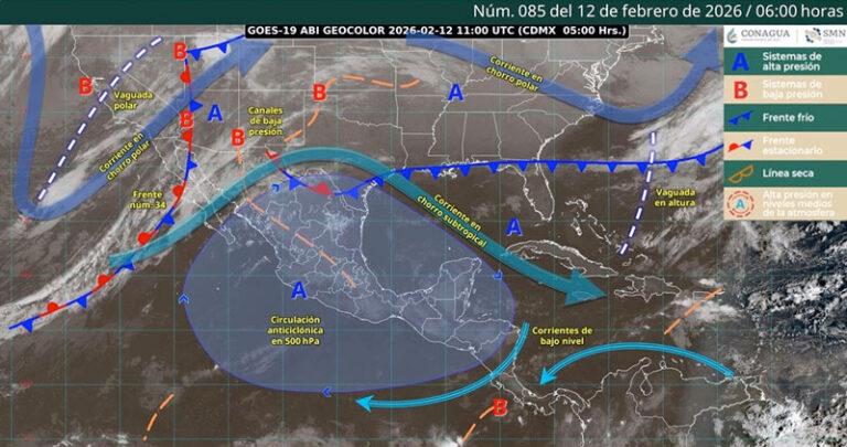 Prevalecerán condiciones estables con cielo despejado, ambiente seco y aumento de calor en gran parte de Oaxaca: Protección Civil