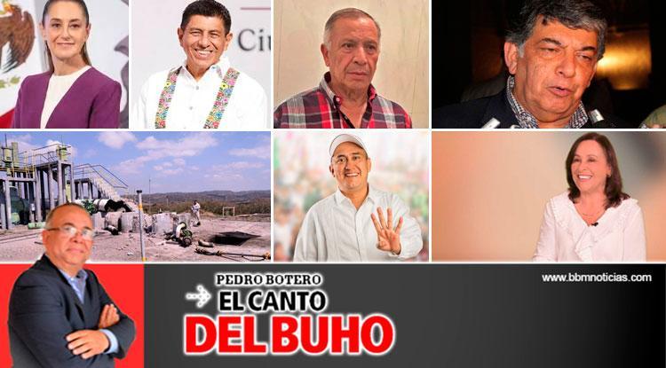 *Un mes para la primavera; días decisivos.  *Fin de semana de definición para la primavera oaxaqueña.  *Destapes y futurismo de José Murat.  *  EL ISTMO NUEVAMENTE DE LUTO – Pedro Botero