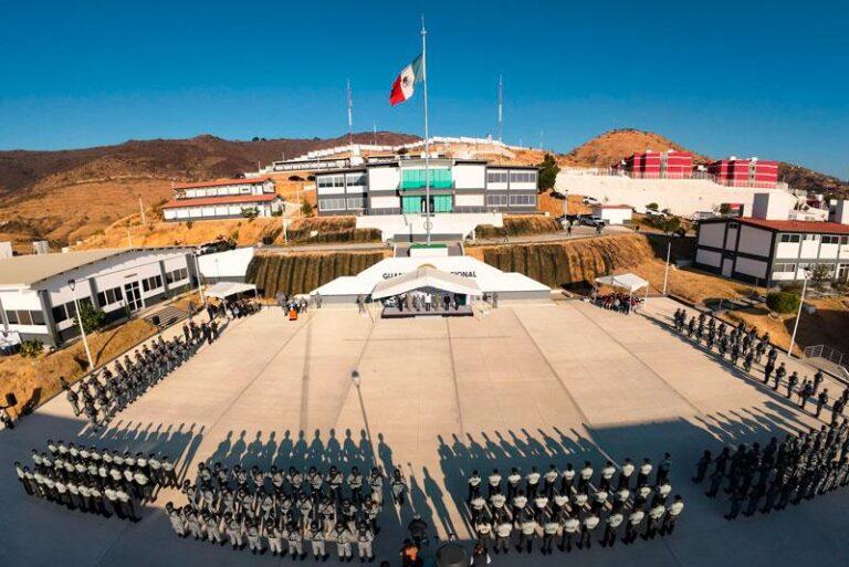 Atestigua Salomón Jara toma de posesión del nuevo comandante de coordinación de la Guardia Nacional en Oaxaca