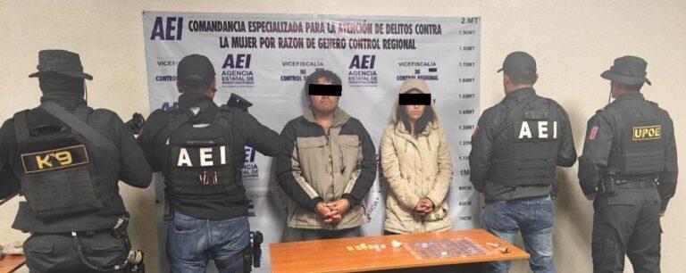 Fiscalía de Oaxaca y Policía Estatal desarticulan centros de operación de narcomenudeo en Ixtlán, detienen a cinco personas, aseguran más de 100 dosis y un arma de fuego