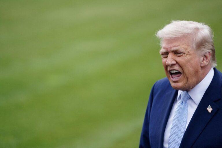 Trump dice que podría reducir su ofensiva contra Irán