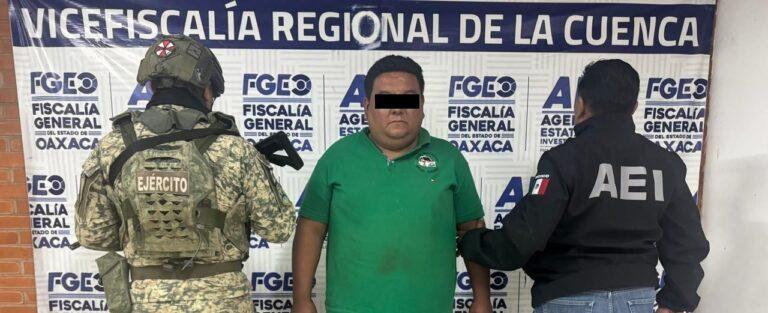 En operativo interinstitucional, detienen en Veracruz a un sujeto por violación cometida en Tuxtepec: Fiscalía de Oaxaca