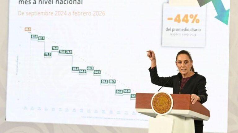 Claudia Sheinbaum anuncia estrategia de seguridad para 61 municipios con alta incidencia de violencia