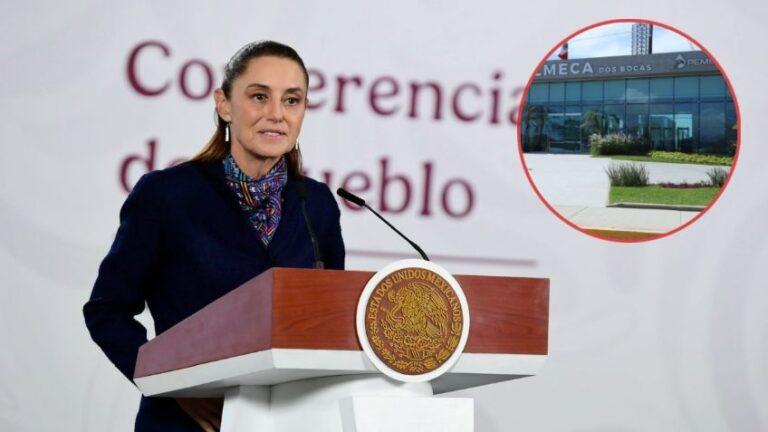 Refinería de Dos Bocas opera al 100%: “No tuvo ningún daño”, asegura Sheinbaum