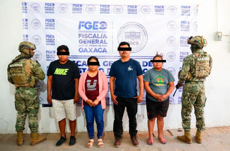 Aprehenden a presidente municipal, síndica, así como a dos policías de Ipalapa por homicidio de expresidente de la misma comunidad