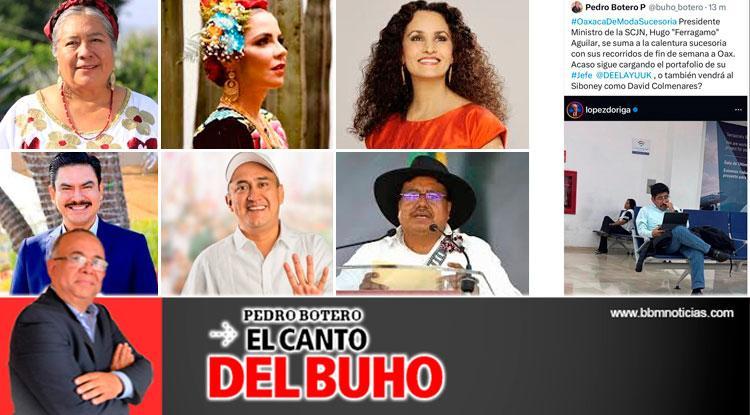 La lista sucesoria en Oaxaca, ¡es muy corta! *Oaxaca está de moda…sucesoria – Pedro Botero