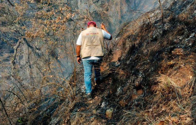 Acompaña CDPaz atención de incendios forestales