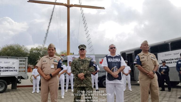 La Secretaría de Marina-Armada de México informa inicio del “Programa de Atención Médica de Primer Contacto en Lugares de Difícil Acceso”, en su Segunda Fase, en Oaxaca