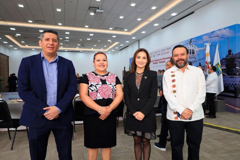 Oaxaca y Puebla fortalecen coordinación en seguridad en zona limítrofe