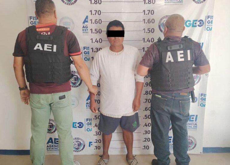 FGEO ejecuta orden de aprehensión por delito de abuso sexual en agravio de un adolescente ocurrido en la región del Istmo