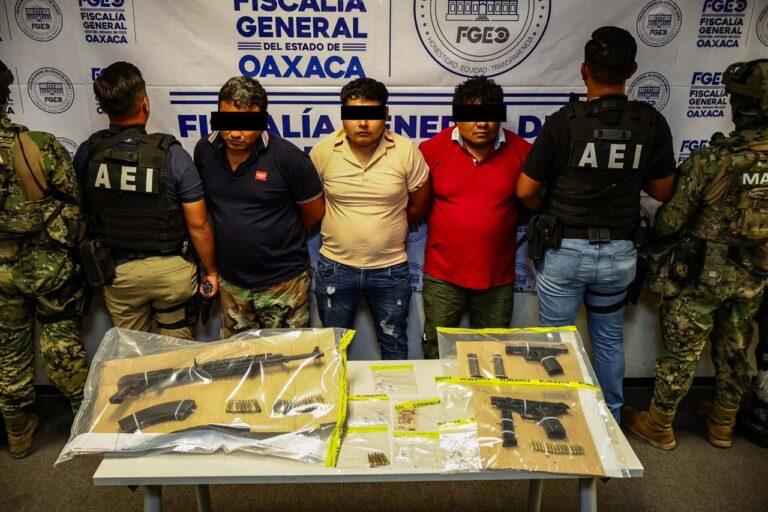 Detienen a tres personas por homicidio de una pareja y su hija cometido en el Istmo de Tehuantepec