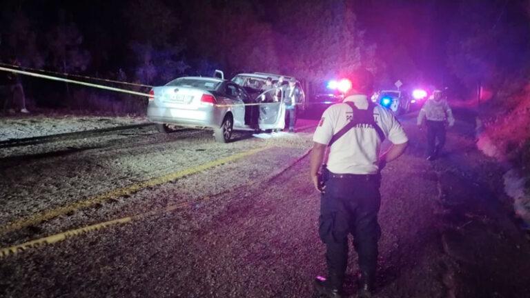 Fallece docente en accidente carretero en Santiago Tenango, Etla; hay cinco lesionados