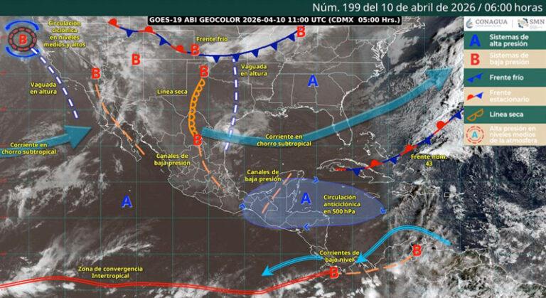 Lluvias fuertes y ambiente caluroso dominarán el clima este viernes en Oaxaca