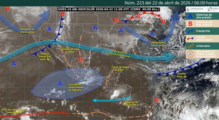 Se pronostican lluvias fuertes acompañadas de tormentas eléctricas y rachas de viento fuertes en diversas regiones de Oaxaca