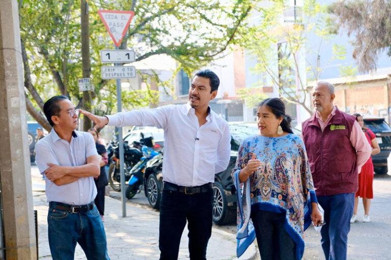 ¡Diálogo cercano con las y los vecinos de la capital oaxaqueña!