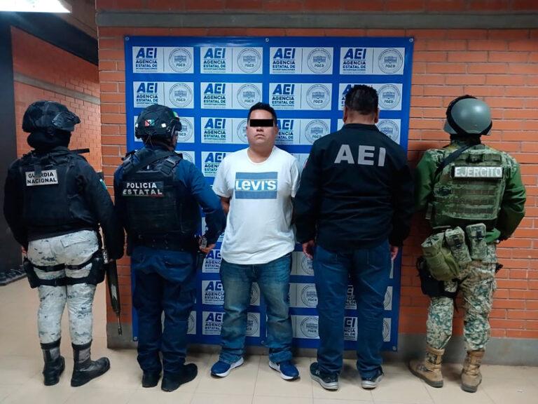 Fiscalía detiene a un hombre por extorsión, bajo la modalidad conocida como “cobro de piso” en Huajuapan de León