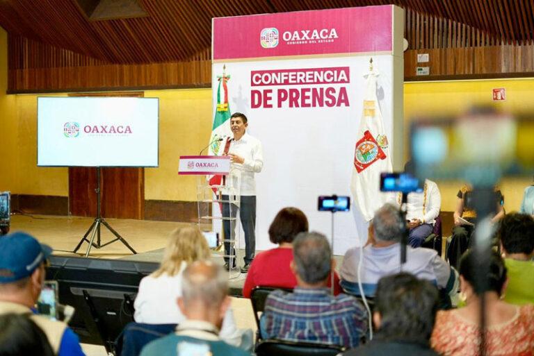 Confianza, certeza y seguridad favorecieron inversión mayor a 277 mil mdp en Oaxaca