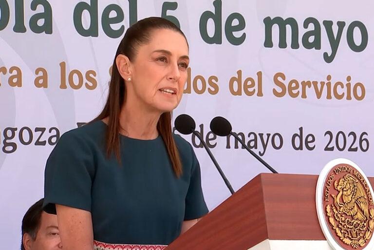 Ninguna potencia extranjera nos va a decir cómo gobernarnos: Sheinbaum