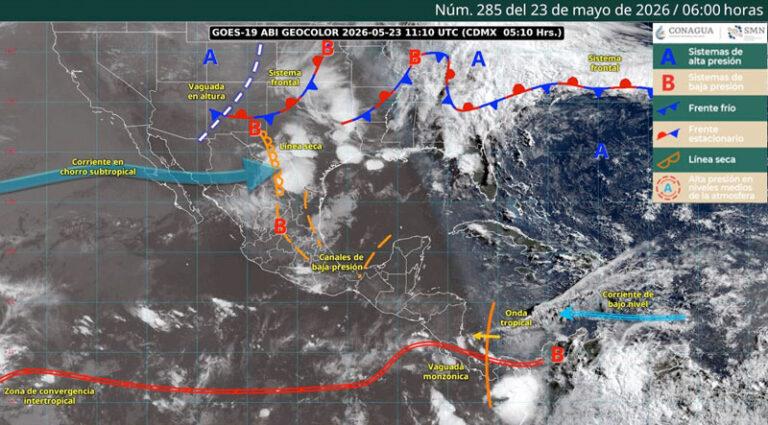 Prevén lluvias de intensidad variable y tormentas eléctricas