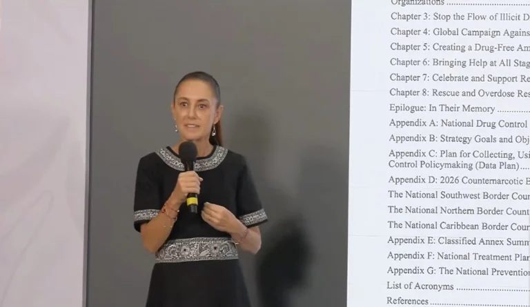 México está actuando contra el crimen organizado; aquí hay resultados: Sheinbaum responde a Trump