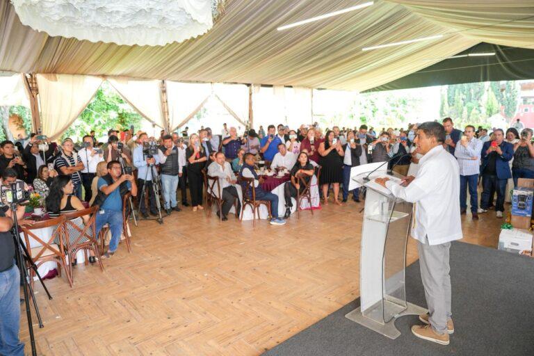 Refrenda Salomón Jara Cruz compromiso con la protección de periodistas y el fortalecimiento de sus derechos laborales