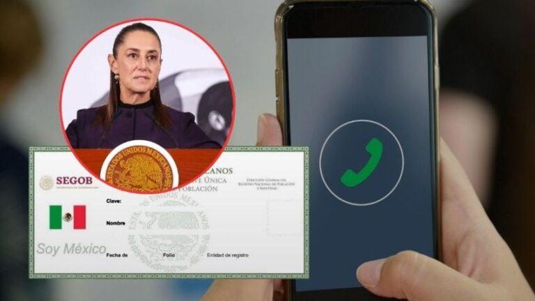 Sheinbaum revela FECHA CLAVE sobre posible prórroga para vincular líneas telefónicas con CURP